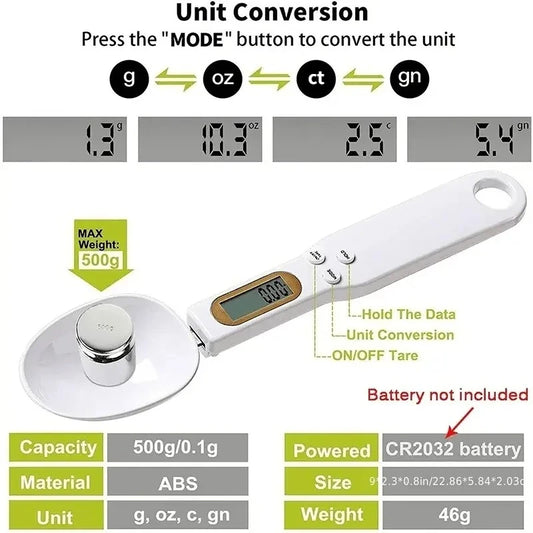 Portable Digital Weighing Spoon