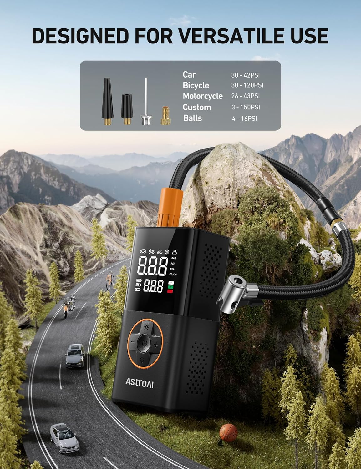 Compact Cordless Tire Inflator