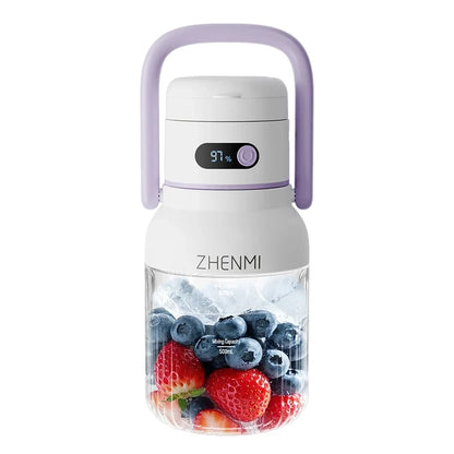 ZHENMI BPA-Free Cordless Blender Portable Juicer 33oz