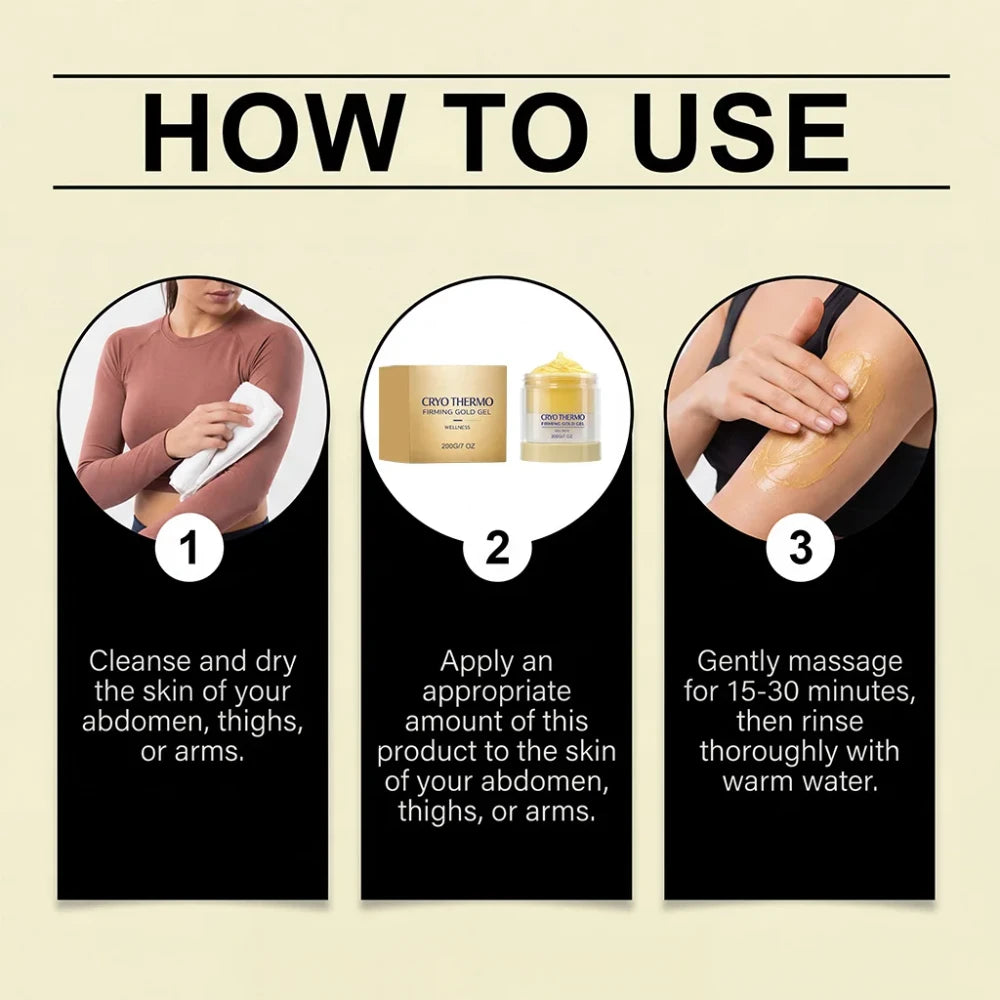 Thermo Firming Gold Gel