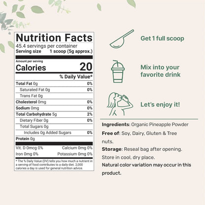 Organic Pineapple Powder