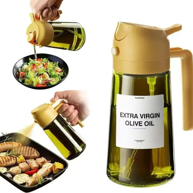 2-in-1 Oil Sprayer Bottle