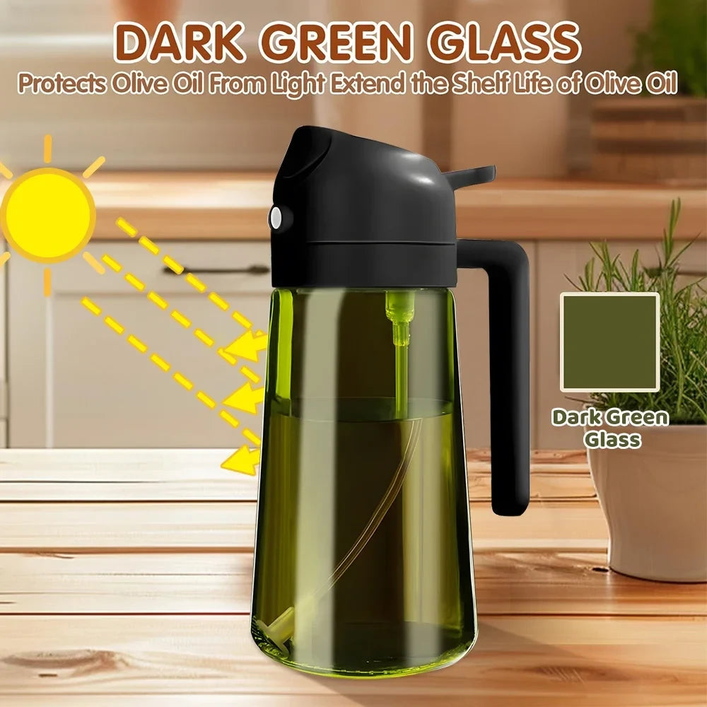 2-in-1 Oil Sprayer Bottle