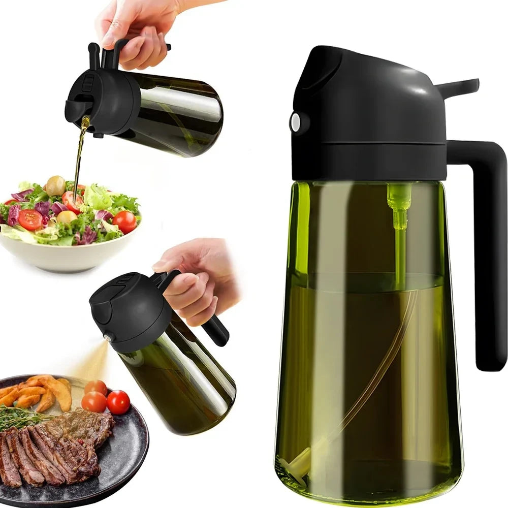 2-in-1 Oil Sprayer Bottle