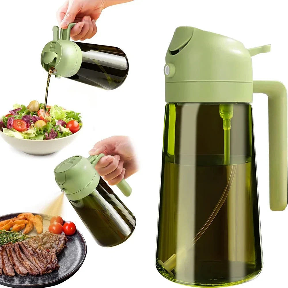 2-in-1 Oil Sprayer Bottle