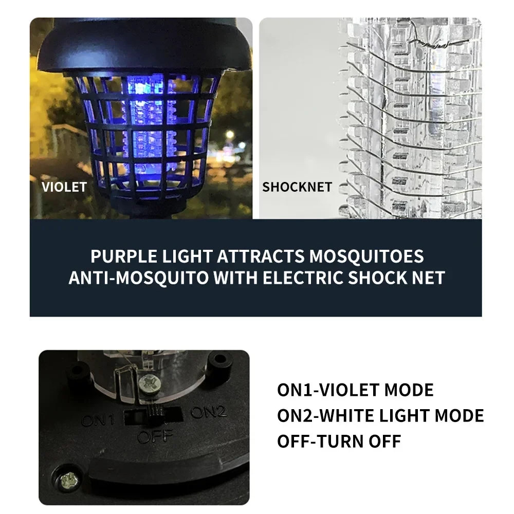Solar Bug Zapper 2/4pcs