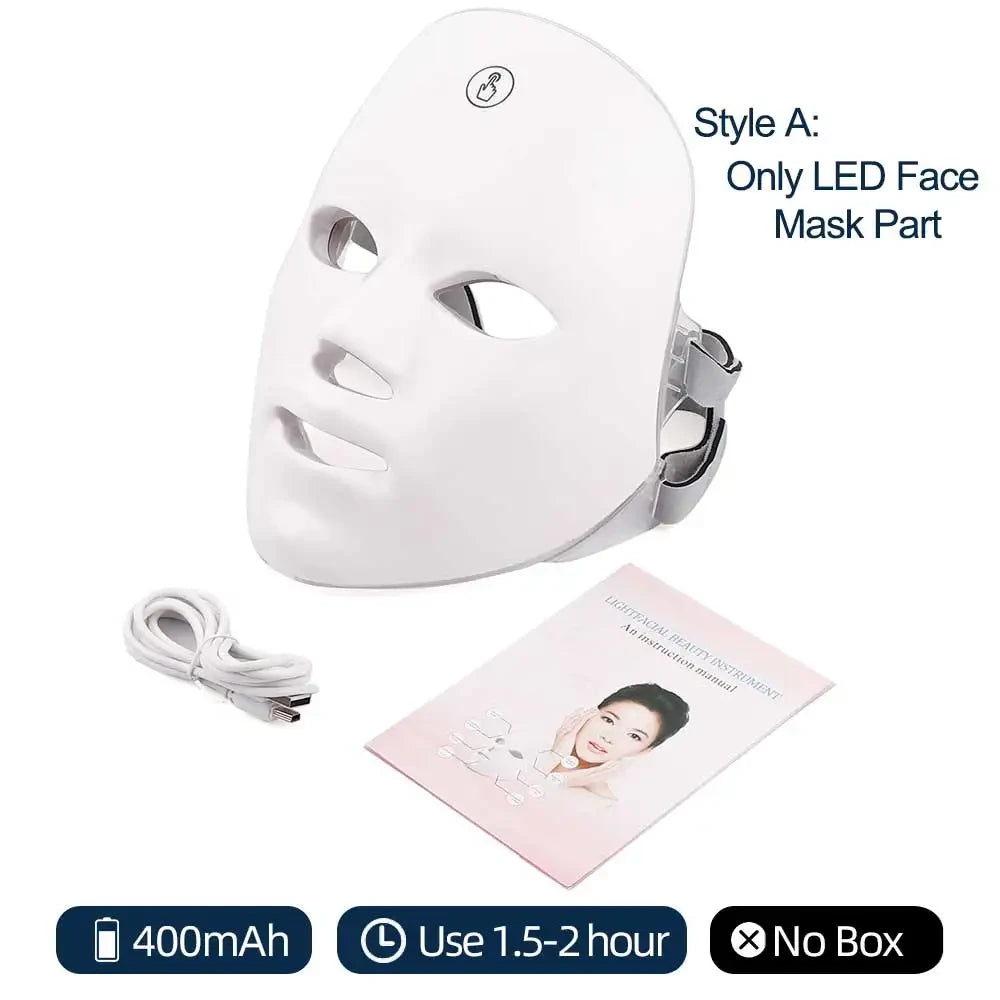 7 Color LED Facial Mask