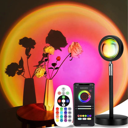 16 Color Sunset Projector