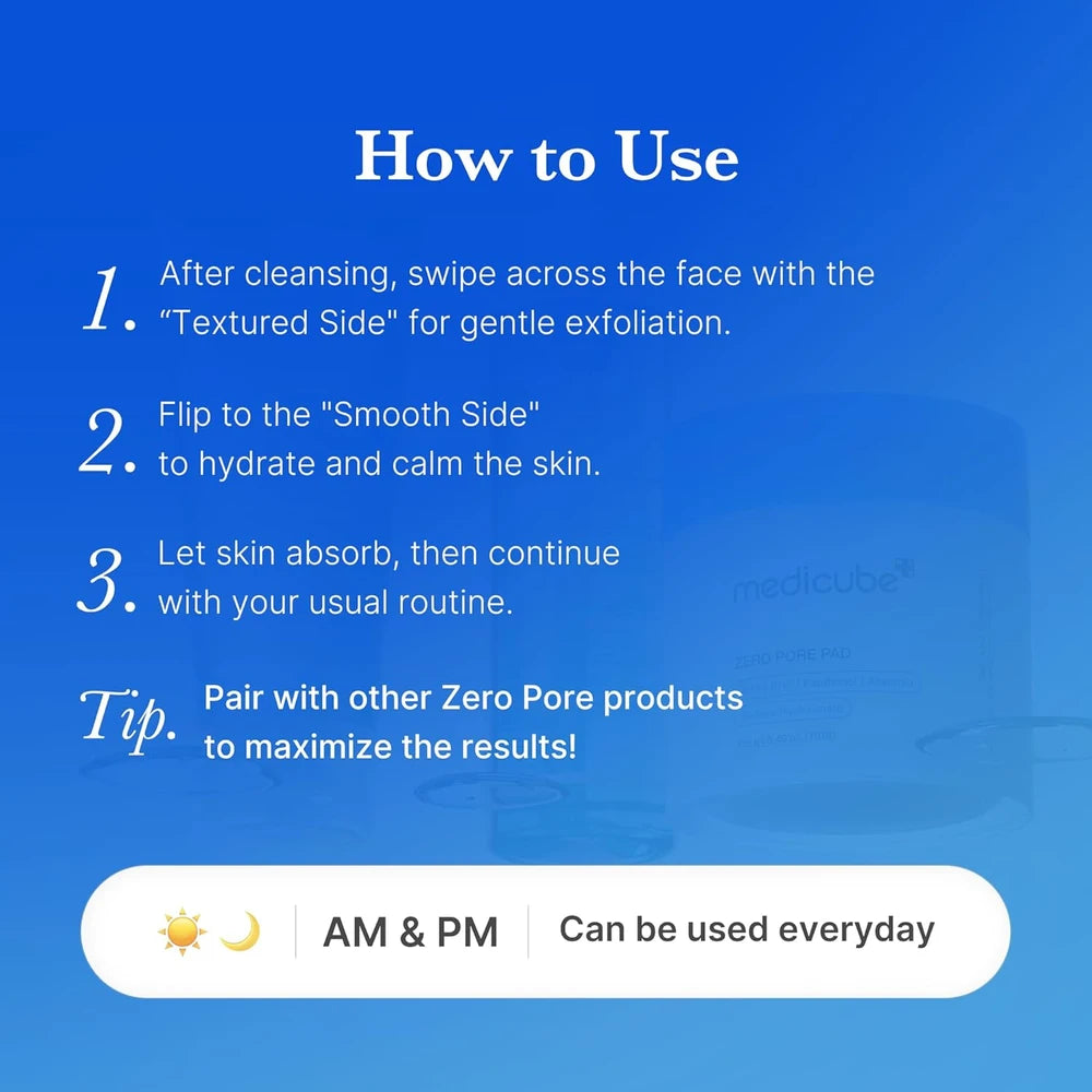 Medicube Zero Pore Pad 2.0