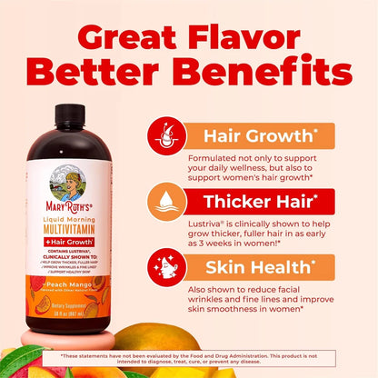MaryRuth's Hair Growth Multivitamin