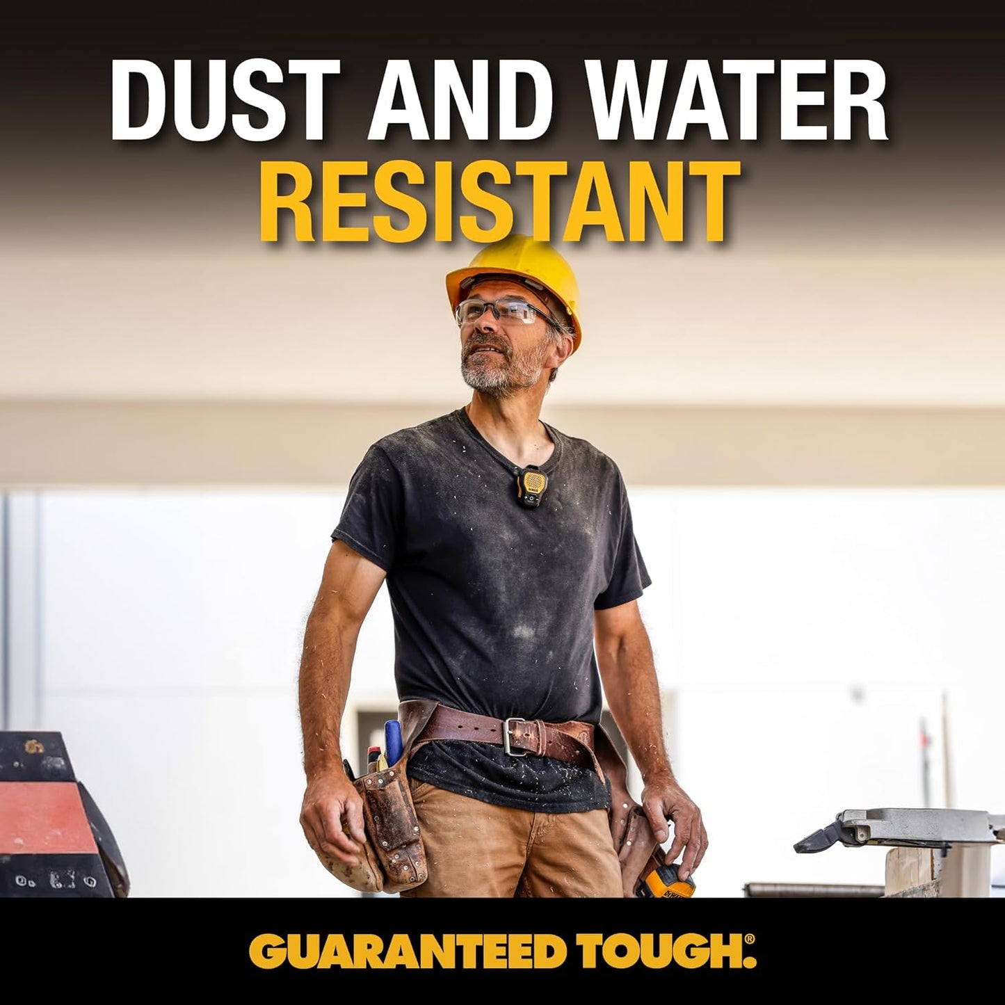 DEWALT Clip-On Bluetooth Speaker