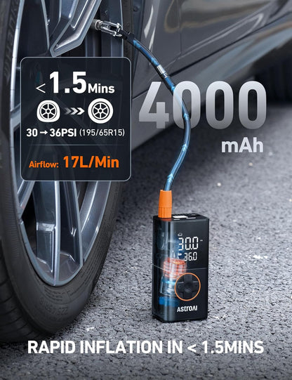 Compact Cordless Tire Inflator
