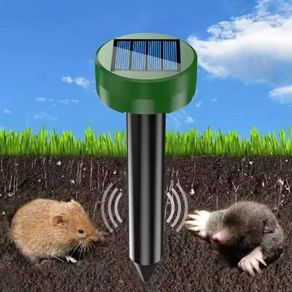 mole repellent solar powered